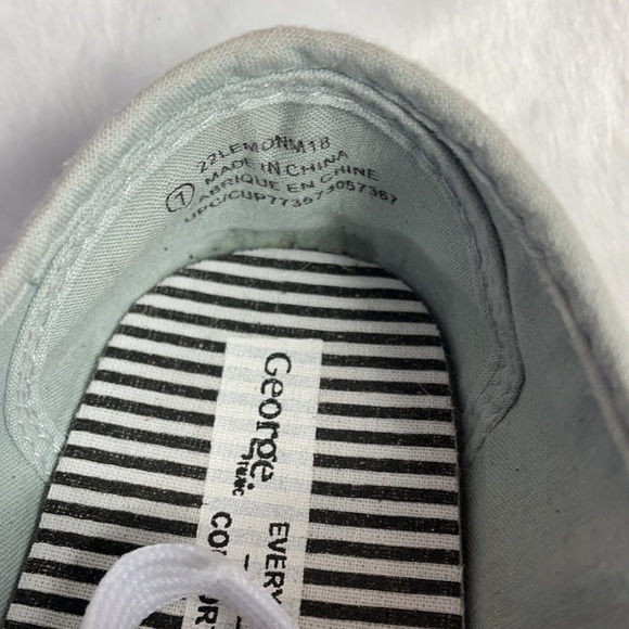 George casual  lace up grey flats shoes - Picture 5 of 5